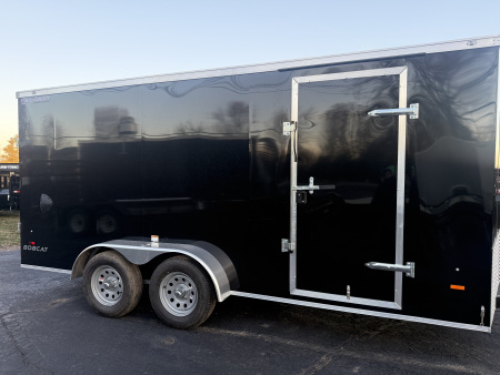 New 2026 Haul About Trailers 7X16 7K BLACK Cargo / Enclosed Trailer