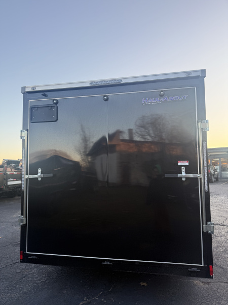 New 2026 Haul About Trailers 7X16 7K BLACK Cargo / Enclosed Trailer