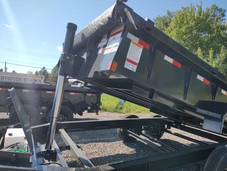 New 2026 Hillcrest Trailers 7'X14' HD 14K GVW Dump Trailer