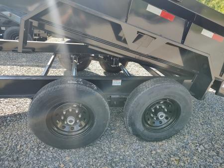 New 2026 Hillcrest Trailers 7'X14' HD 14K GVW Dump Trailer