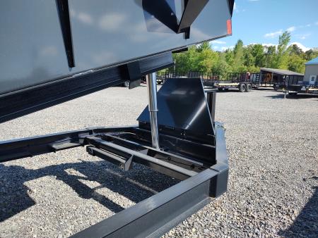 New 2026 Hillcrest Trailers 7'X14' HD 14K GVW Dump Trailer