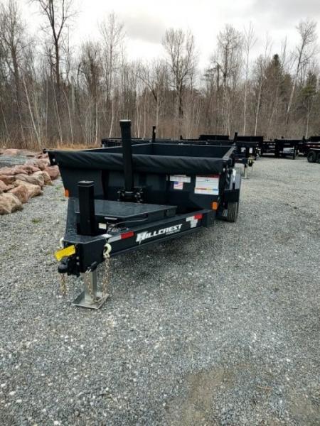 New 2026 Hillcrest Trailers 7'X14' HD 17.6K GVW Dump Trailer