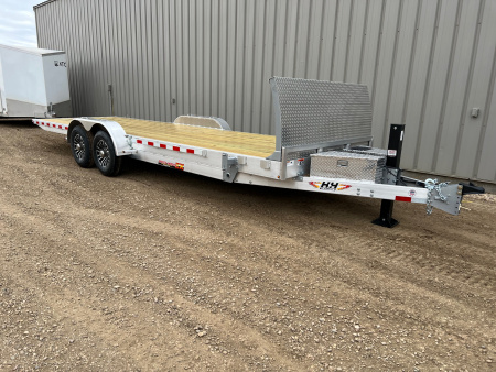 New 2026 H&H Trailers 24' Aluminum Speed Loader Tilt Trailer