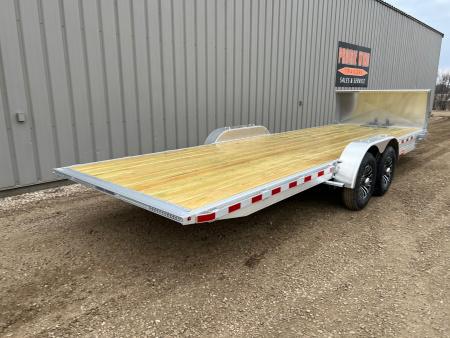 New 2026 H&H Trailers 24' Aluminum Speed Loader Tilt Trailer