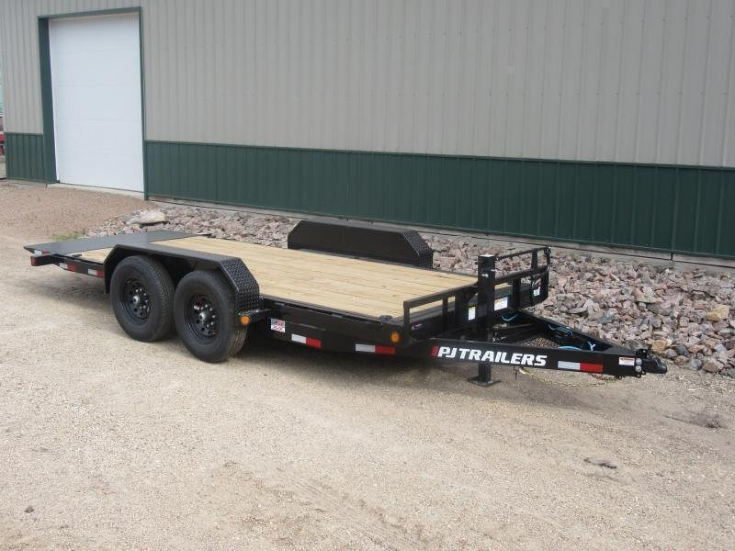 New 2026 16'x6" 14k PJ Channel Equipment Tilt Trailer