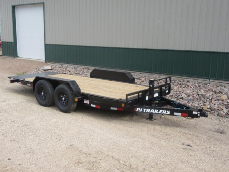 New 2026 16'x6" 14k PJ Channel Equipment Tilt Trailer