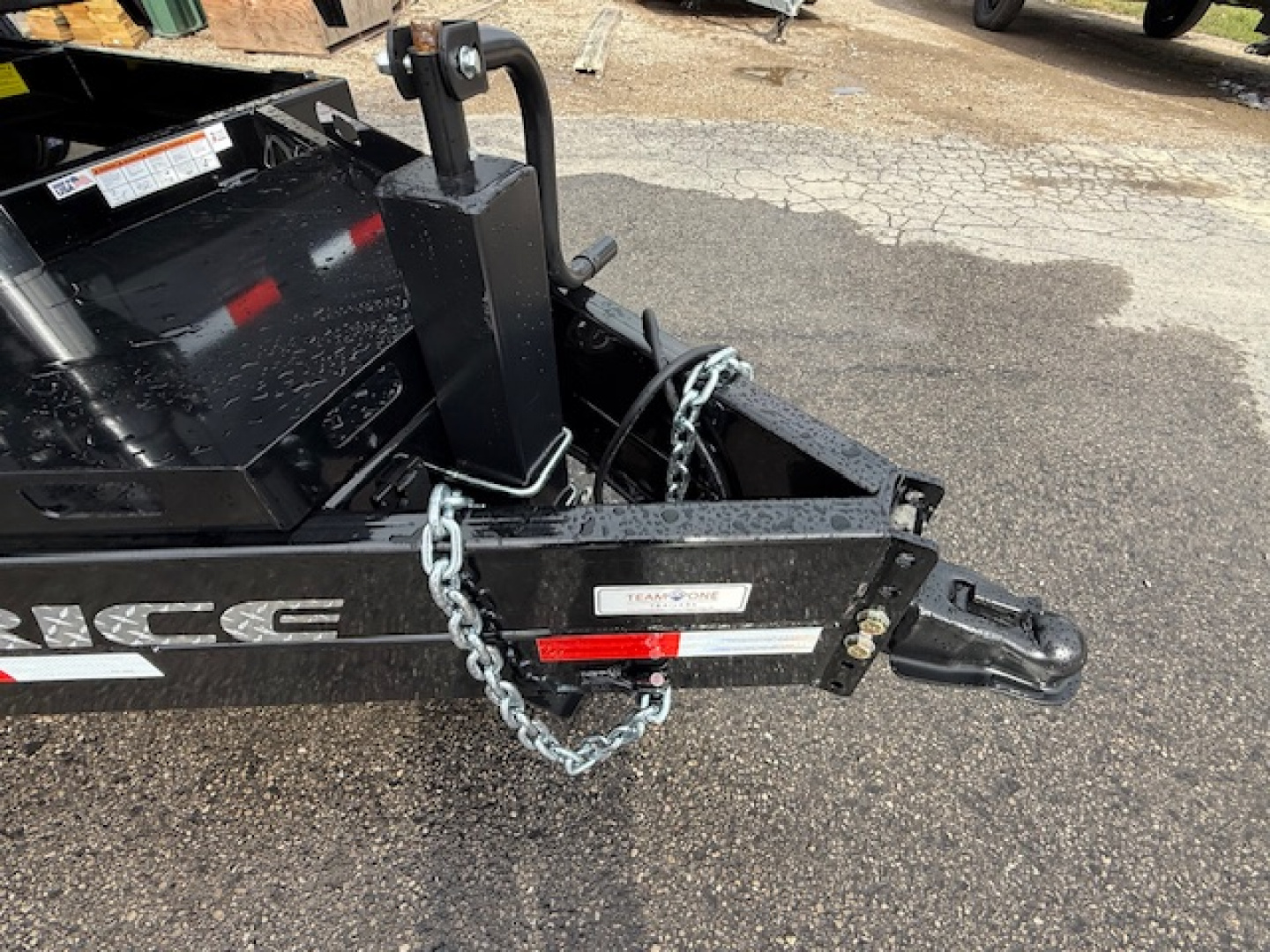 New 2026 Rice Trailers 7X14 Dump Trailer