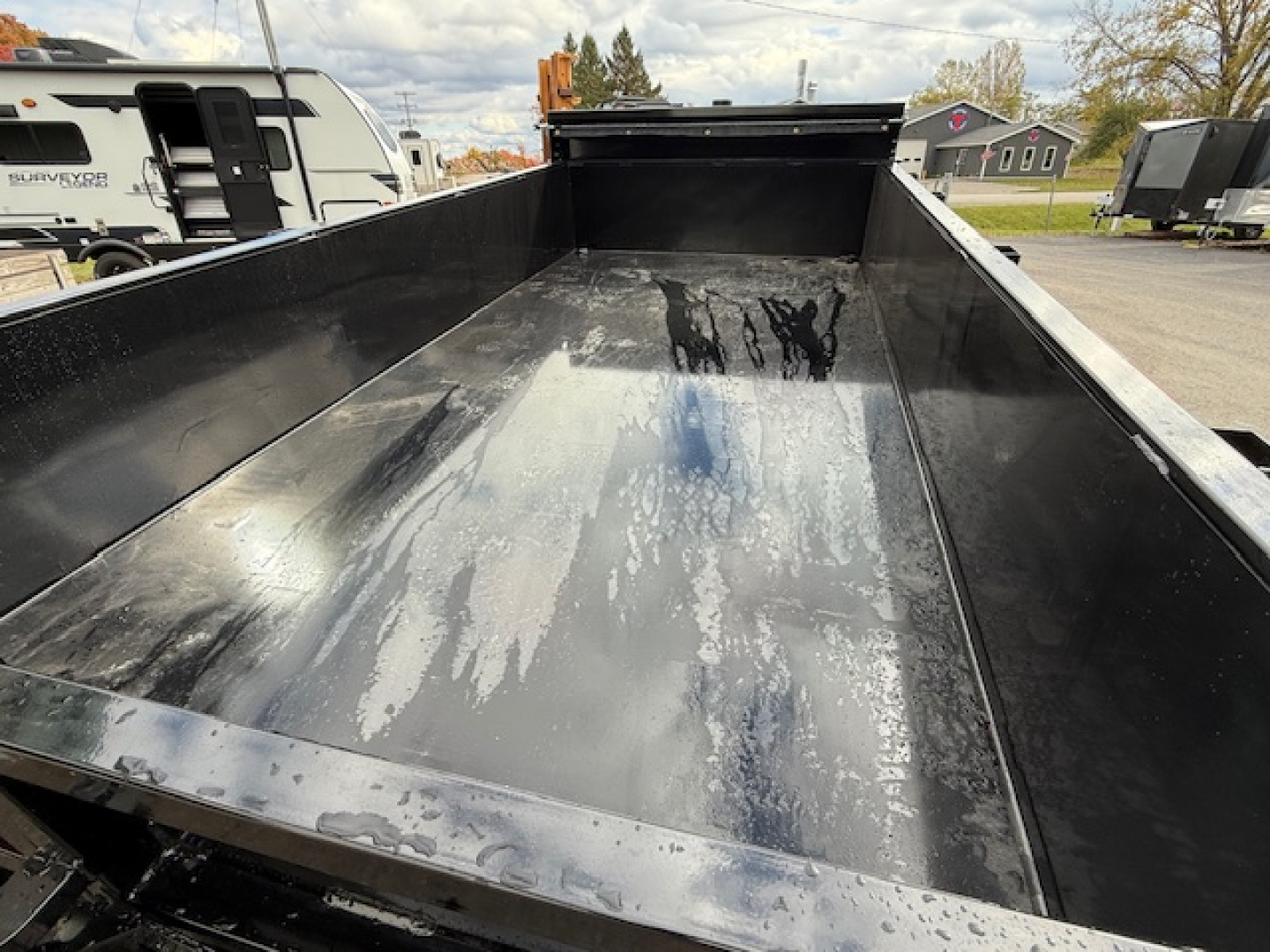 New 2026 Rice Trailers 7X14 Dump Trailer