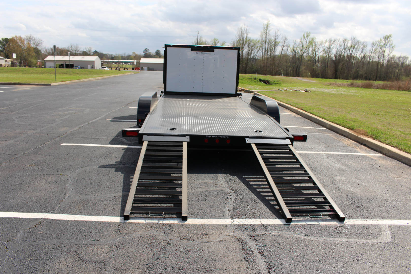 New 2025 Top Hat 20x83 ALL STEEL HYBRID Car Hauler