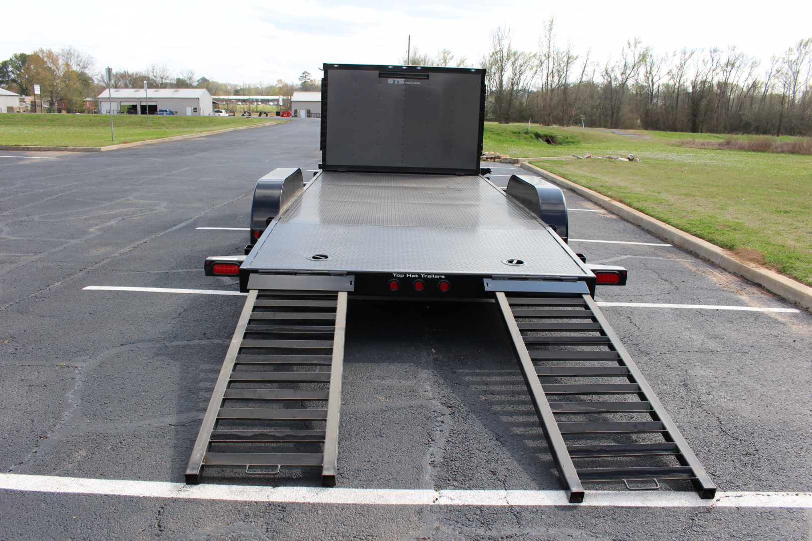 New 2025 Top Hat 20x83 ALL STEEL HYBRID Car Hauler