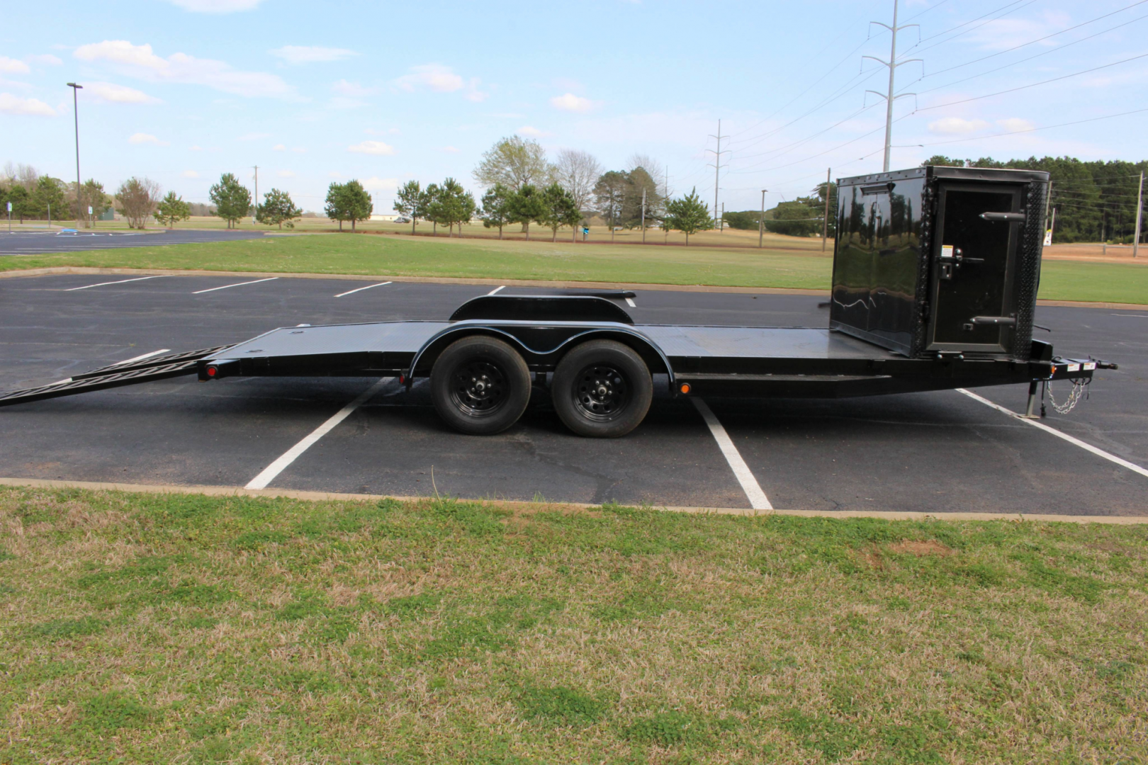 New 2025 Top Hat 20x83 ALL STEEL HYBRID Car Hauler