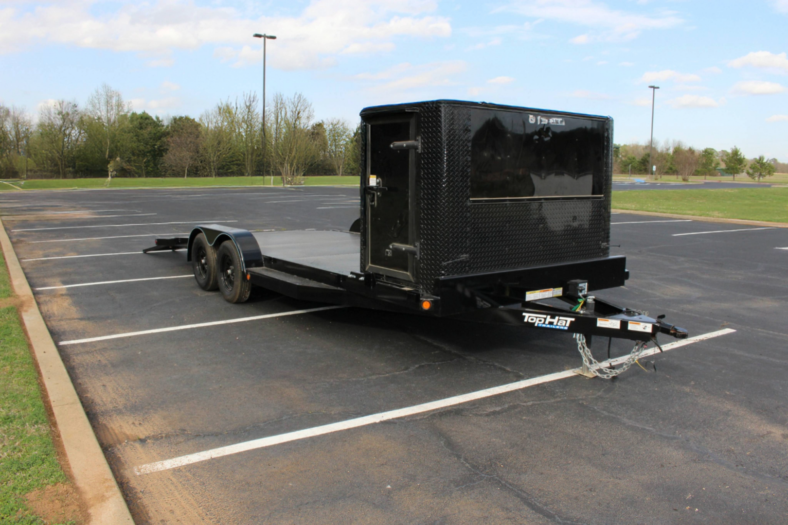 New 2025 Top Hat 20x83 ALL STEEL HYBRID Car Hauler