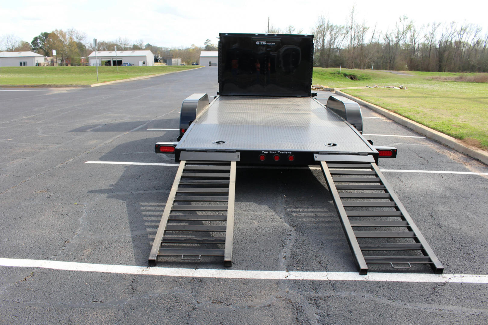 New 2025 Top Hat 20x83 ALL STEEL HYBRID Car Hauler
