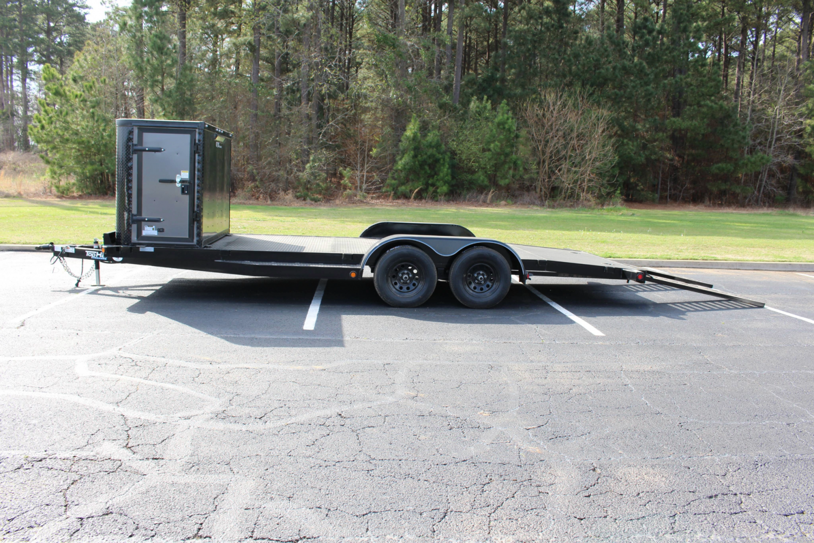 New 2025 Top Hat 20x83 ALL STEEL HYBRID Car Hauler