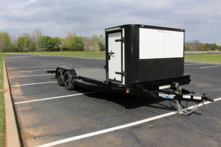 New 2025 Top Hat 20x83 ALL STEEL HYBRID Car Hauler