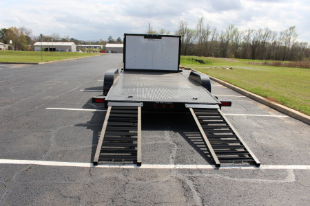 New 2025 Top Hat 20x83 ALL STEEL HYBRID Car Hauler