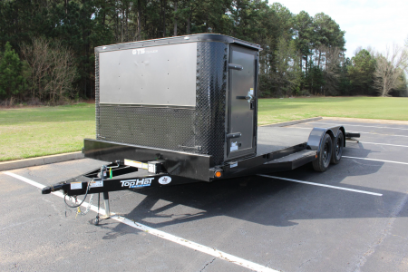 New 2025 Top Hat 20x83 ALL STEEL HYBRID Car Hauler