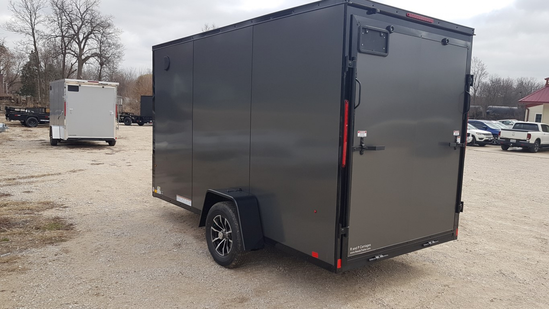 New 2026 Pace American 6 x 12 Outback Deluxe Cargo / Enclosed Trailer