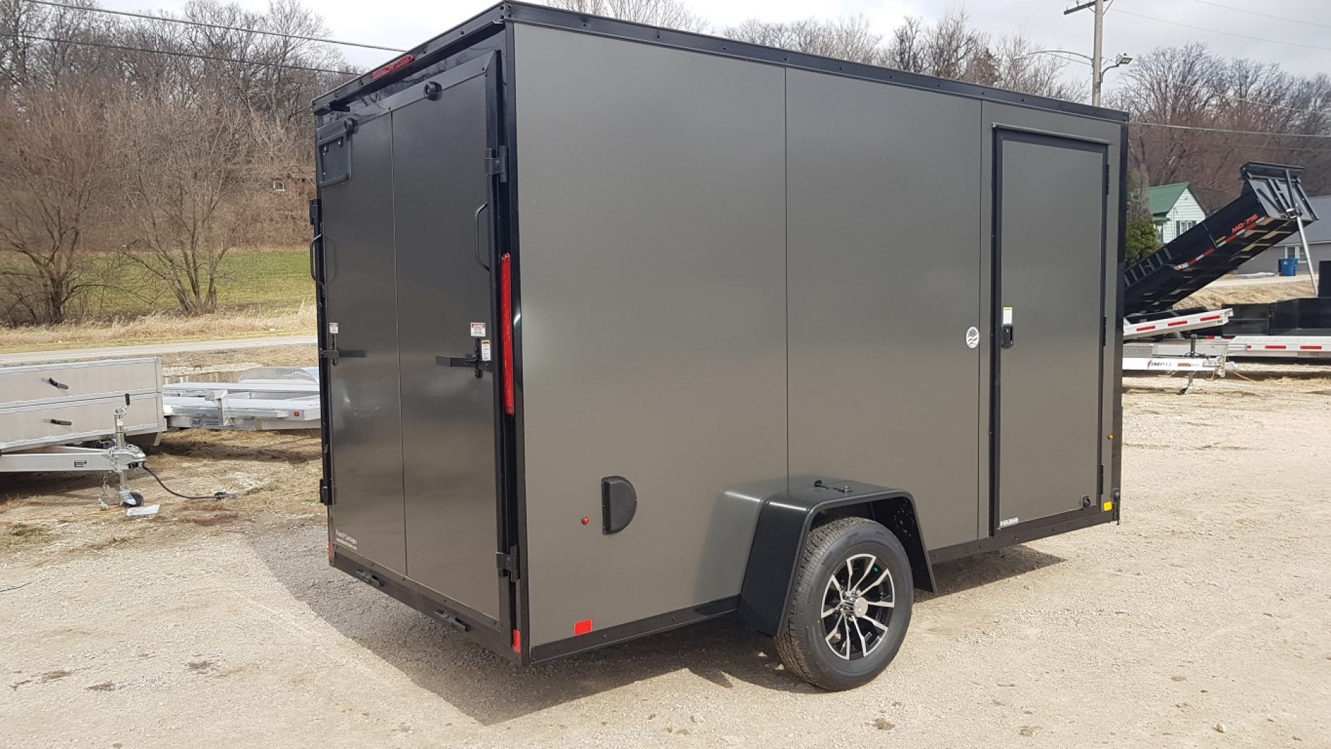 New 2026 Pace American 6 x 12 Outback Deluxe Cargo / Enclosed Trailer
