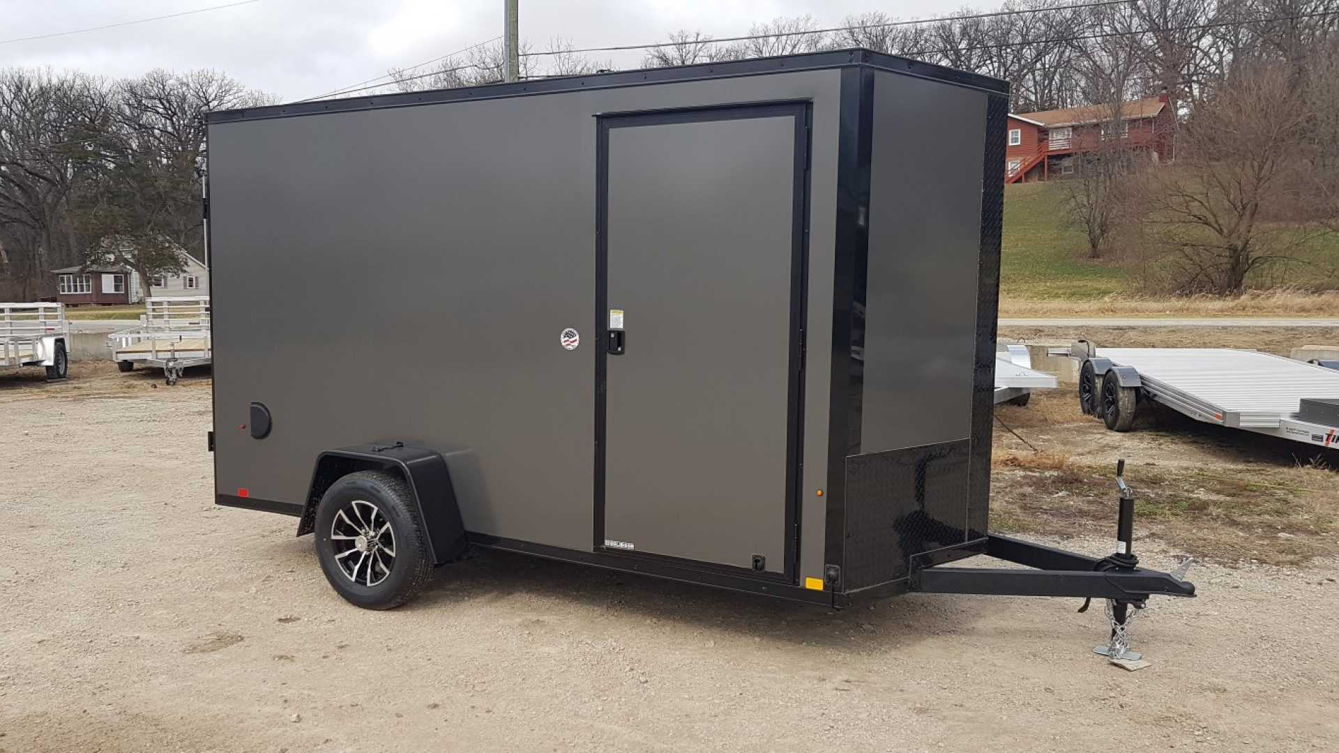 New 2026 Pace American 6 x 12 Outback Deluxe Cargo / Enclosed Trailer