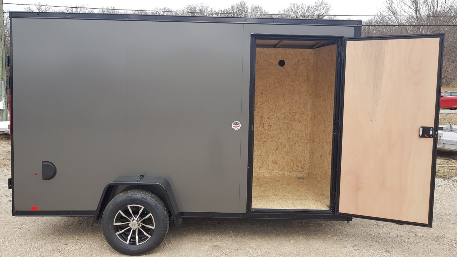 New 2026 Pace American 6 x 12 Outback Deluxe Cargo / Enclosed Trailer