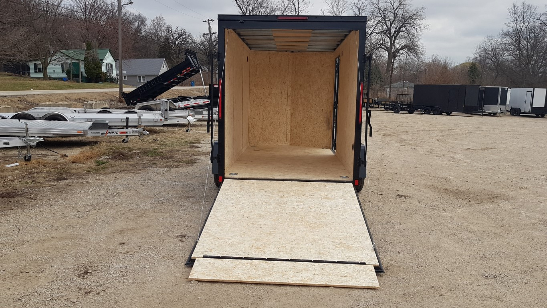 New 2026 Pace American 6 x 12 Outback Deluxe Cargo / Enclosed Trailer