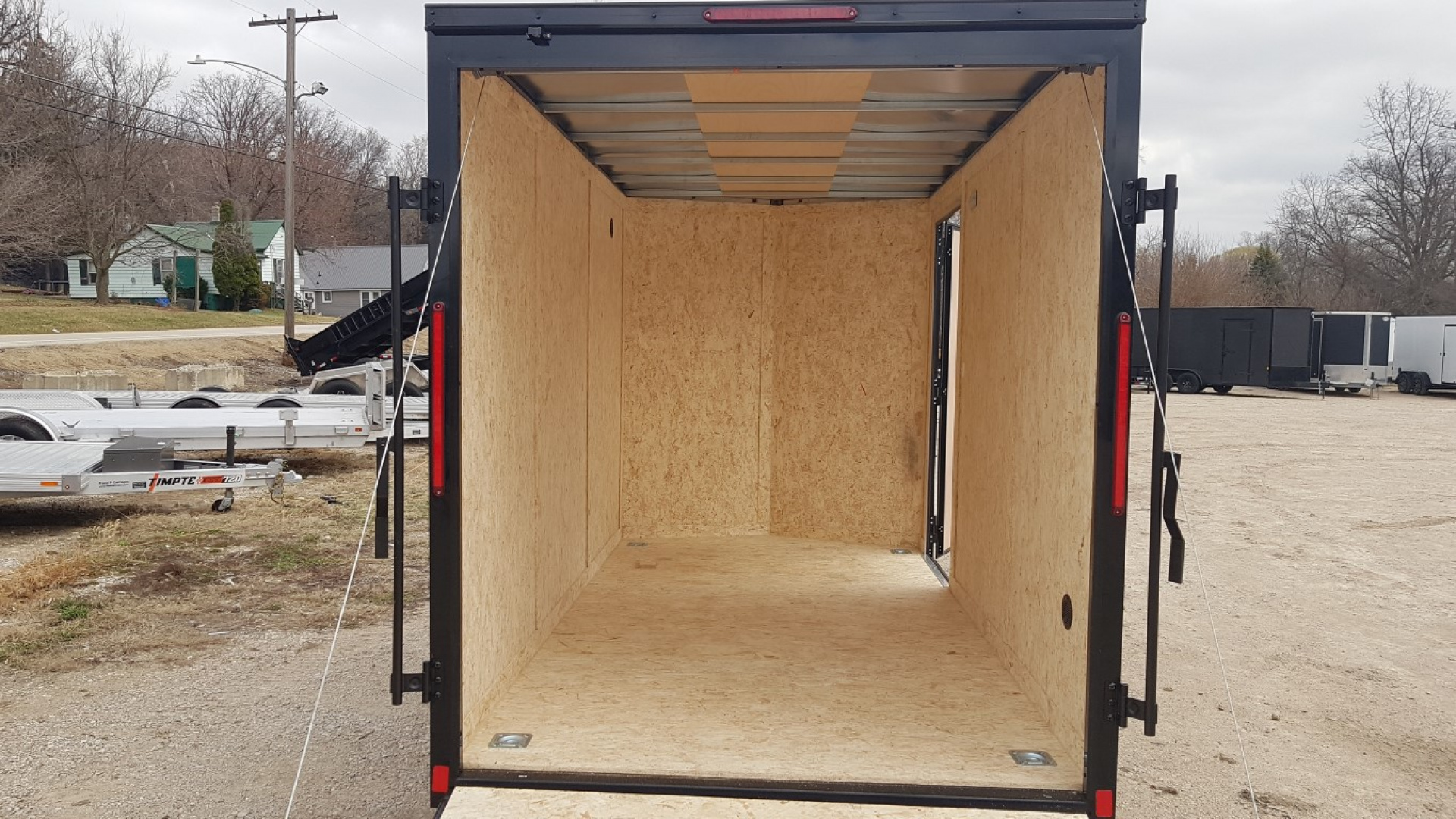 New 2026 Pace American 6 x 12 Outback Deluxe Cargo / Enclosed Trailer