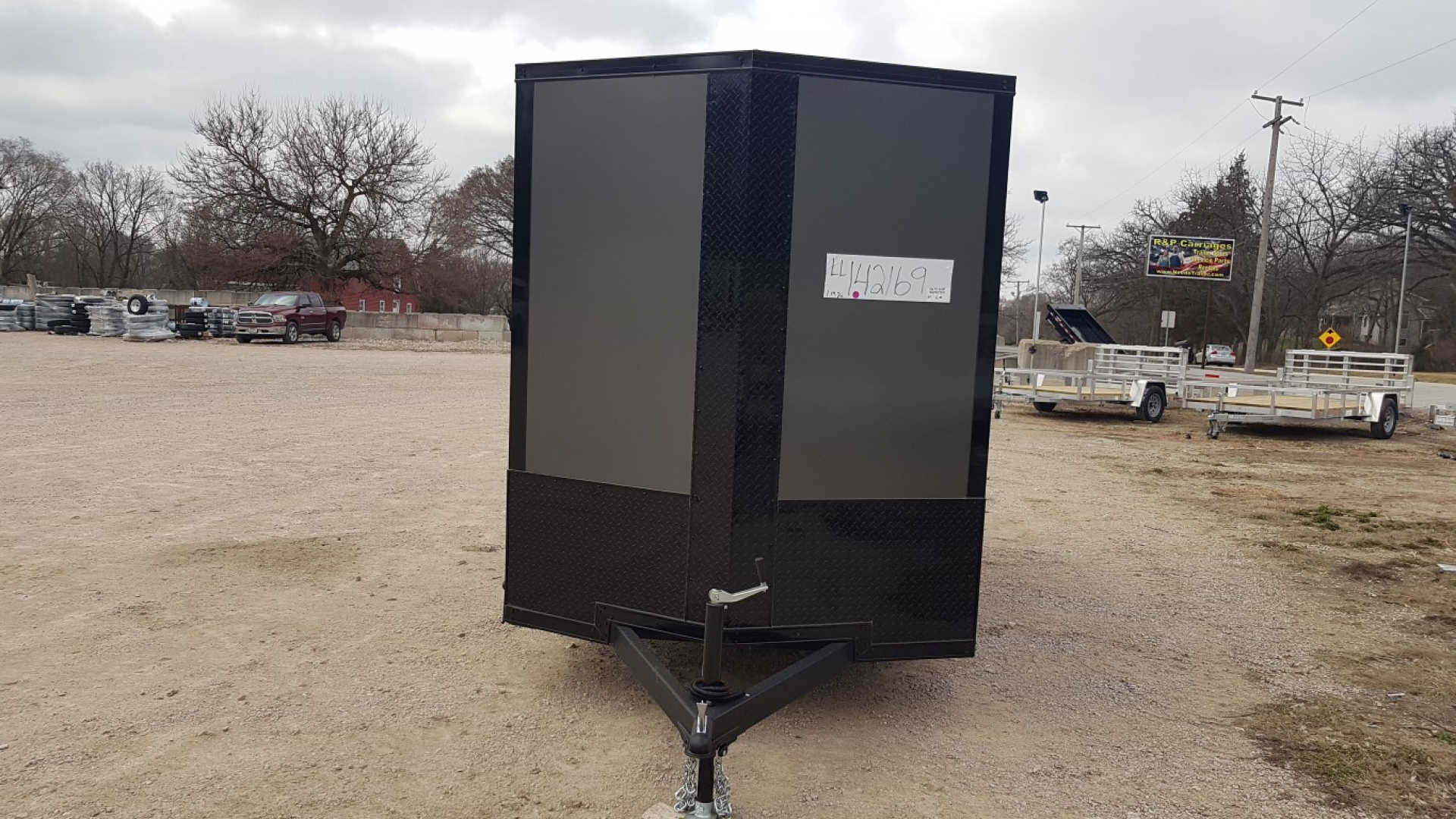 New 2026 Pace American 6 x 12 Outback Deluxe Cargo / Enclosed Trailer