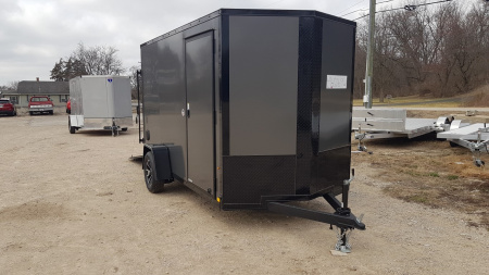New 2026 Pace American 6 x 12 Outback Deluxe Cargo / Enclosed Trailer