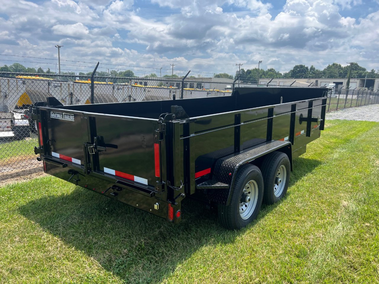 New 2026 Gratimax 7X16 Dump Trailer