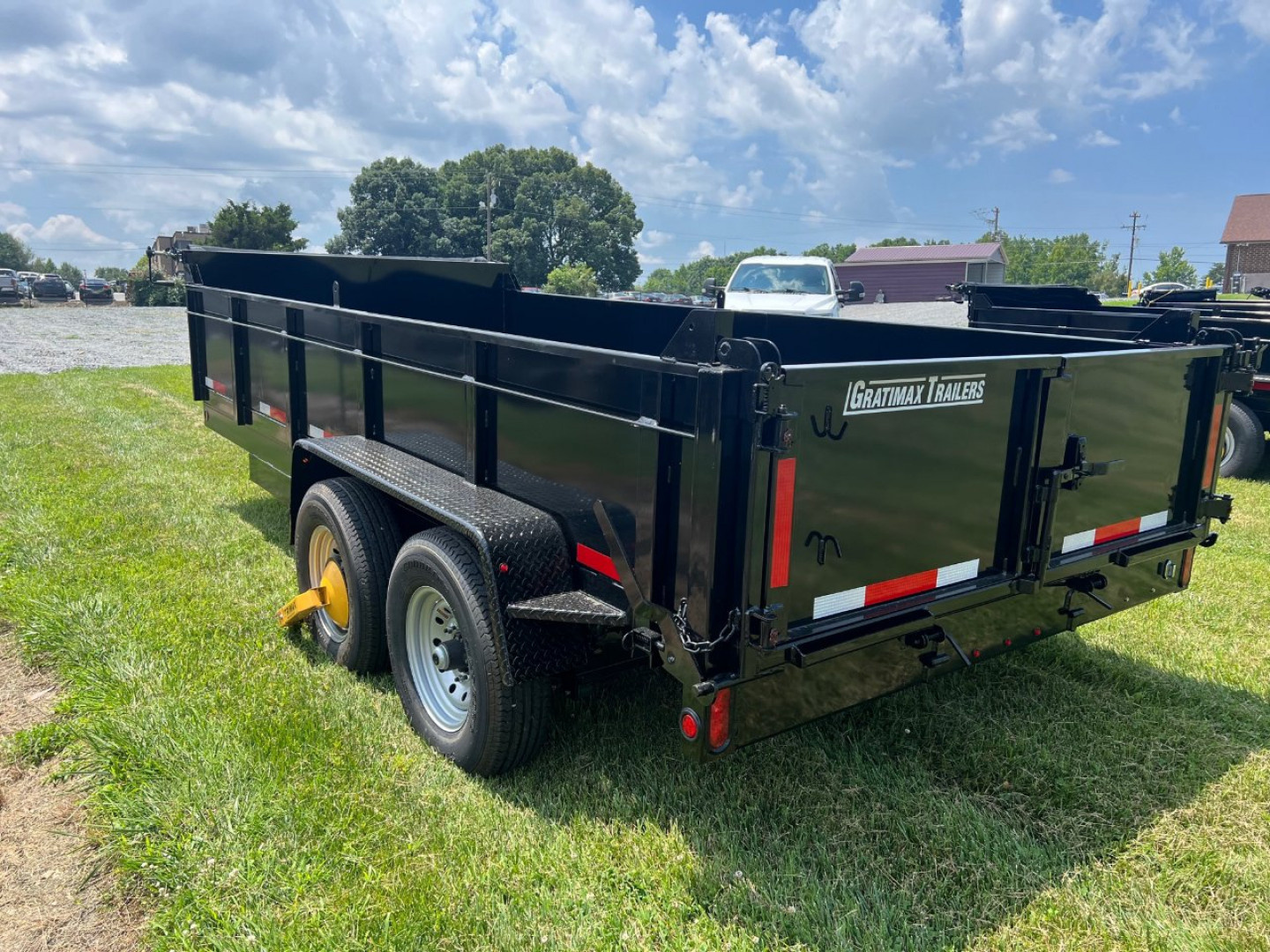 New 2026 Gratimax 7X16 Dump Trailer