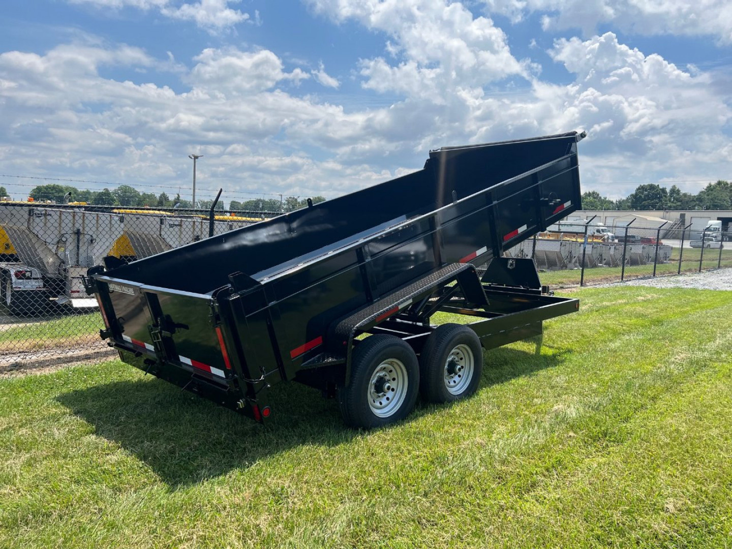New 2026 Gratimax 7X16 Dump Trailer