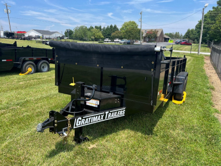 New 2026 Gratimax 7X16 Dump Trailer
