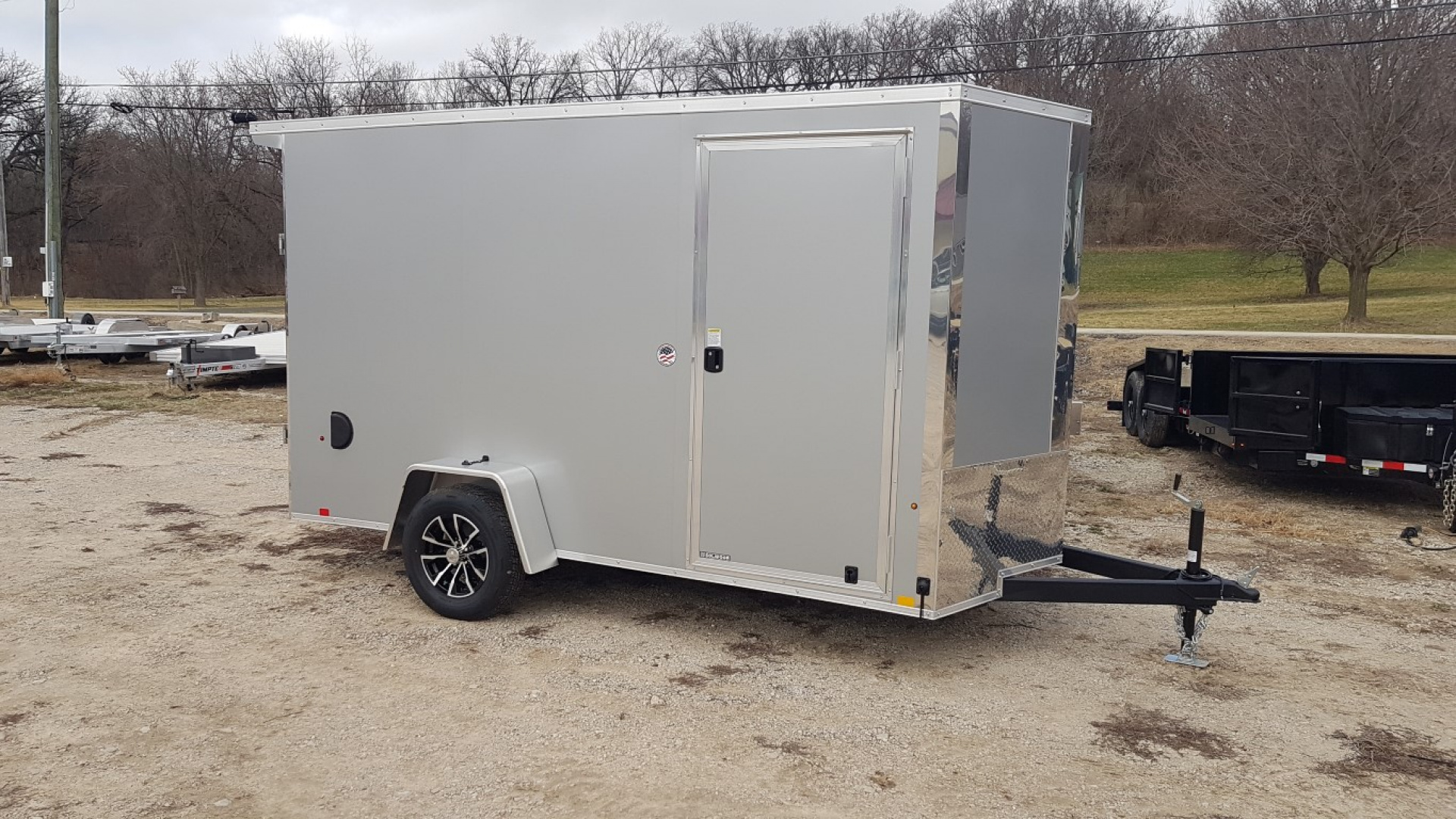 Used 2026 Pace American 6x12 Outback Deluxe 3K Cargo / Enclosed Trailer