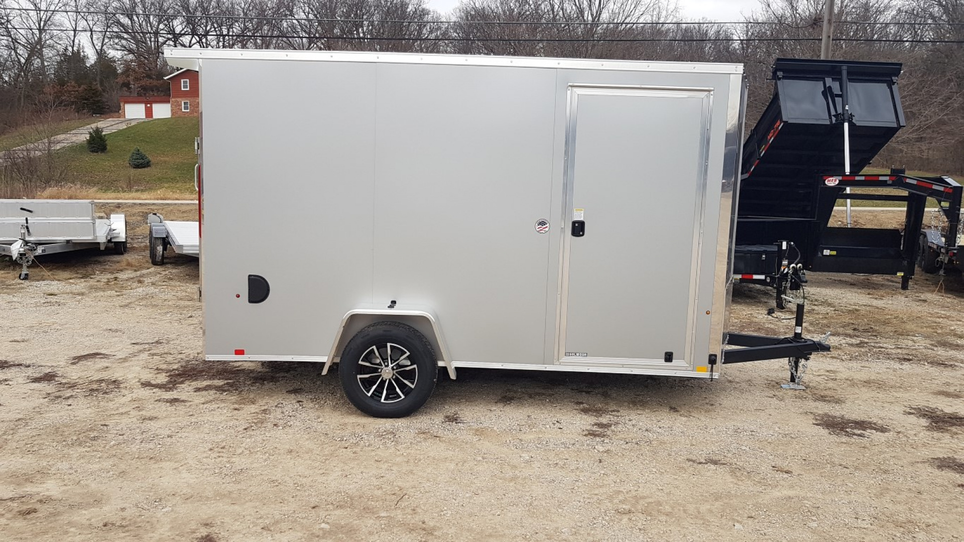 Used 2026 Pace American 6x12 Outback Deluxe 3K Cargo / Enclosed Trailer