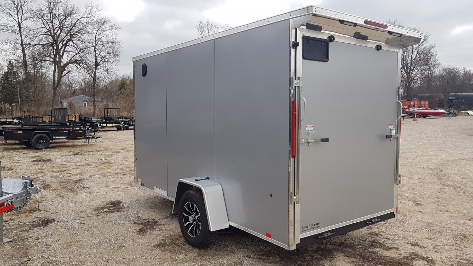 Used 2026 Pace American 6x12 Outback Deluxe 3K Cargo / Enclosed Trailer