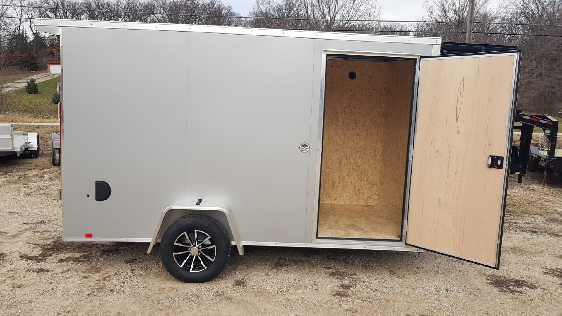 Used 2026 Pace American 6x12 Outback Deluxe 3K Cargo / Enclosed Trailer
