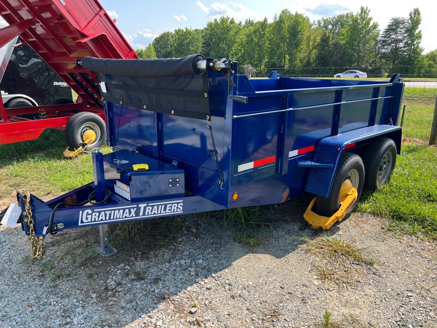 New 2026 Gratimax 6X10 Dump Trailer