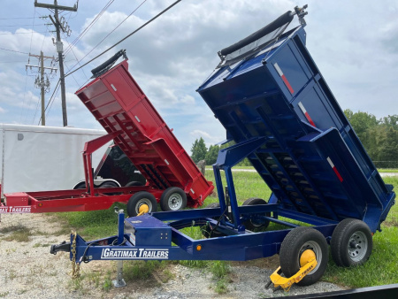 New 2026 Gratimax 6X10 Dump Trailer