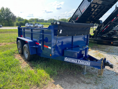 New 2026 Gratimax 6X10 Dump Trailer