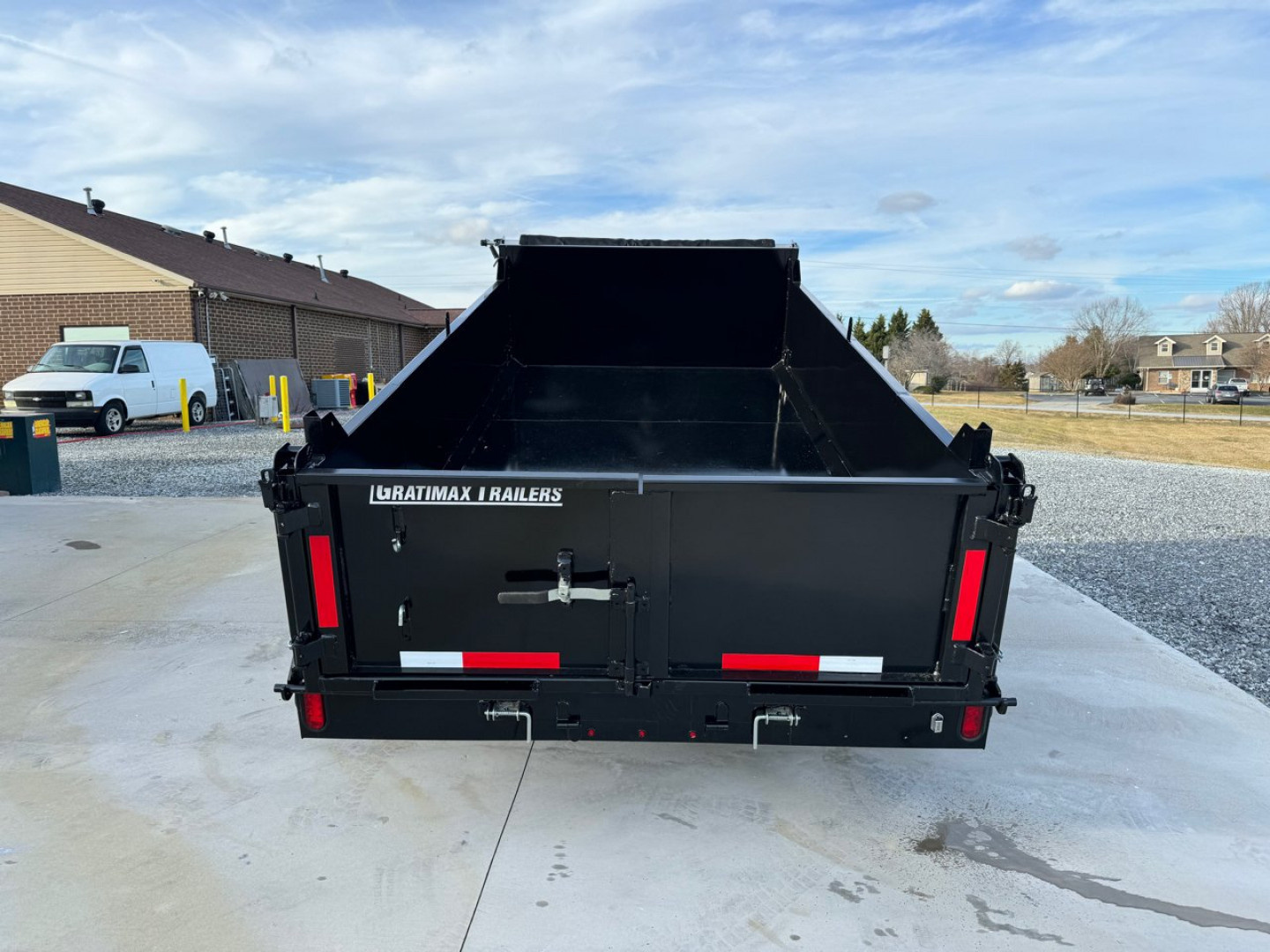 New 2026 Gratimax 6X10 Dump Trailer