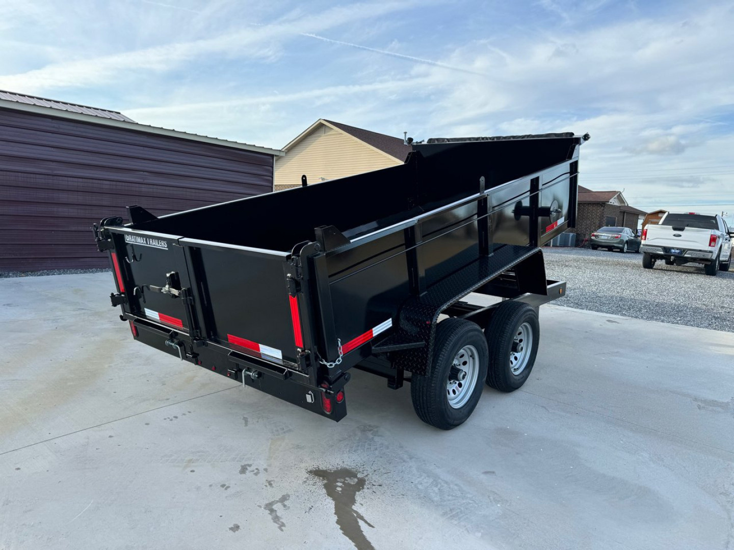 New 2026 Gratimax 6X10 Dump Trailer