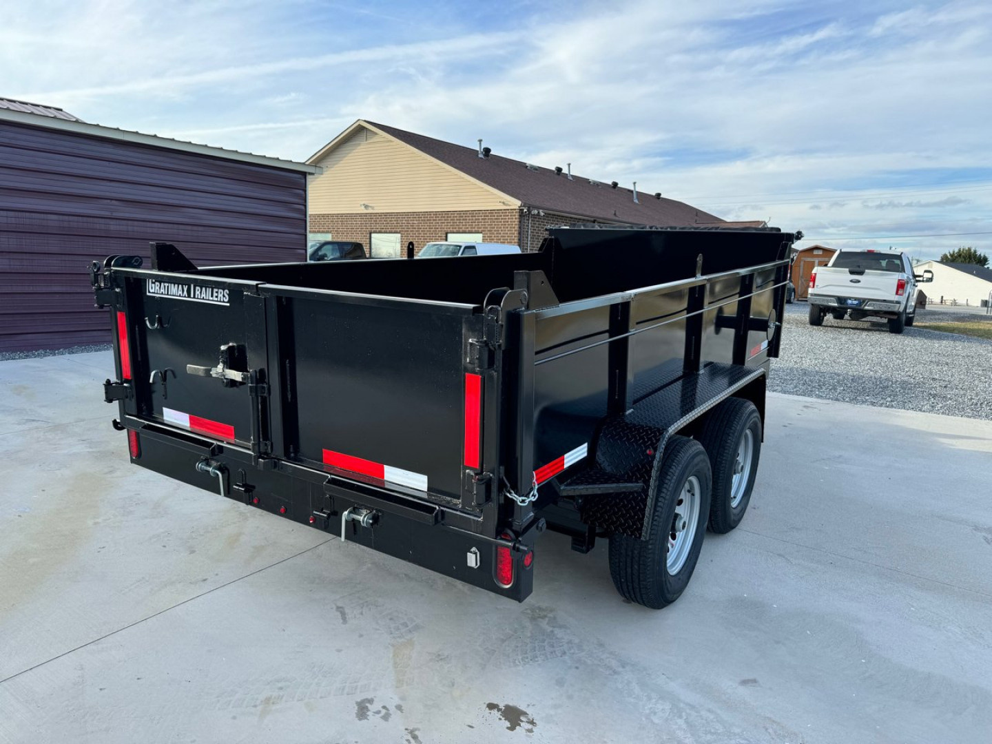New 2026 Gratimax 6X10 Dump Trailer
