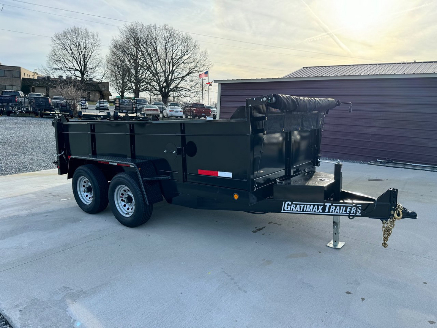 New 2026 Gratimax 6X10 Dump Trailer