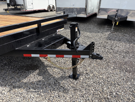 New 2026 Triple Crown 8X20 Heavy Duty Deckover Equipment Trailer, 16K GVWR, 6' Ramps