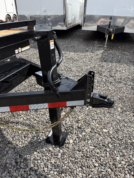 New 2026 Triple Crown 8X20 Heavy Duty Deckover Equipment Trailer, 16K GVWR, 6' Ramps