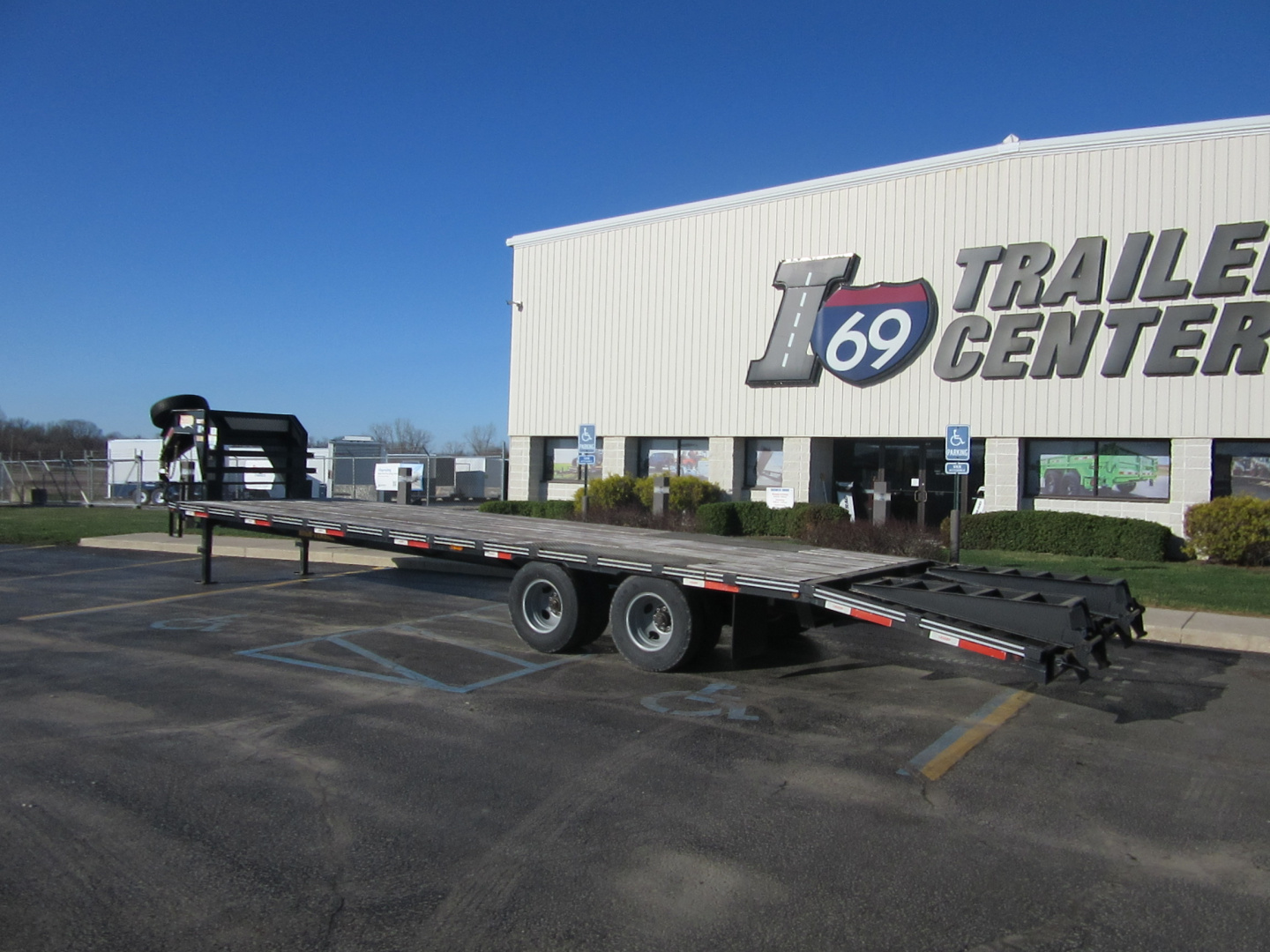 Used 2019 Legend Trailers 8.5 x 20+5 TD32 Deckover Trailer 20K / Spare Tire