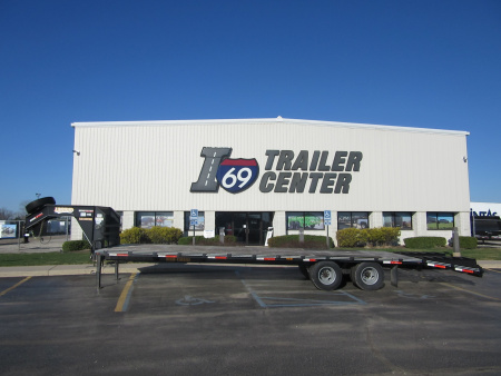 Used 2019 Legend Trailers 8.5 x 20+5 TD32 Deckover Trailer 20K / Spare Tire