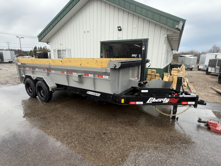 New 2026 Liberty 7x16 Dump Trailer