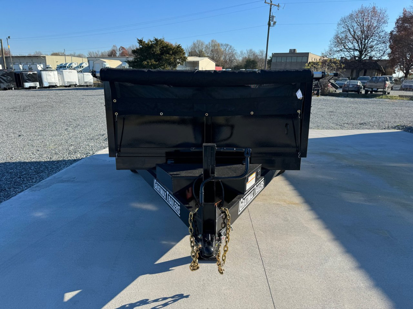 New 2026 Gratimax 7X12 Dump Trailer